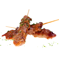 Yakitori de pollo